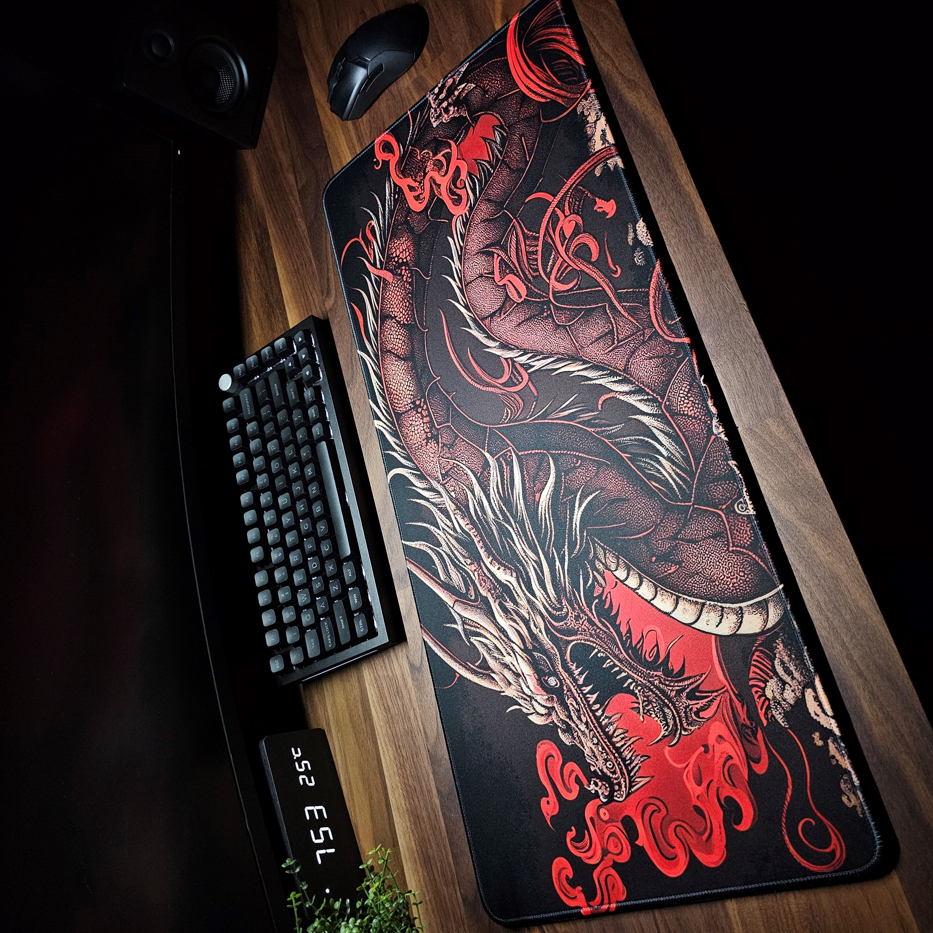 Md Mousepad Oriental Dragon Extended Mousepad Large Gaming