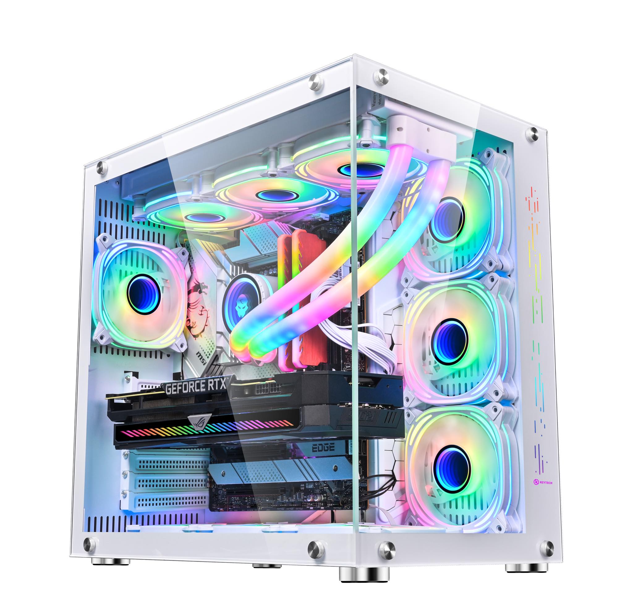 Kenlei New Coolman Robin Gaming Case Only For Atx Matx Itx For