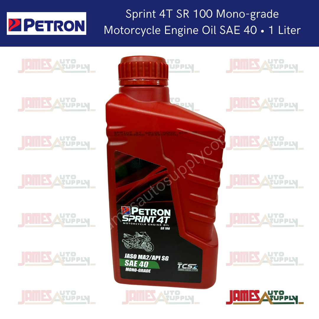 Petron Sprint T Sr Mono Grade Motorcycle Engine Oil Sae Lazada Ph