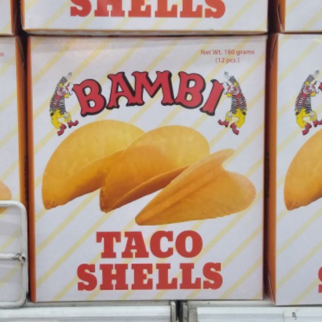 Bambi Taco Shells 180g Lazada PH