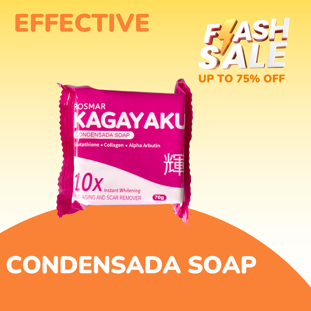 Original Rosmar Kagayaku Condensada Soap Milk Scent Whitening Soap G