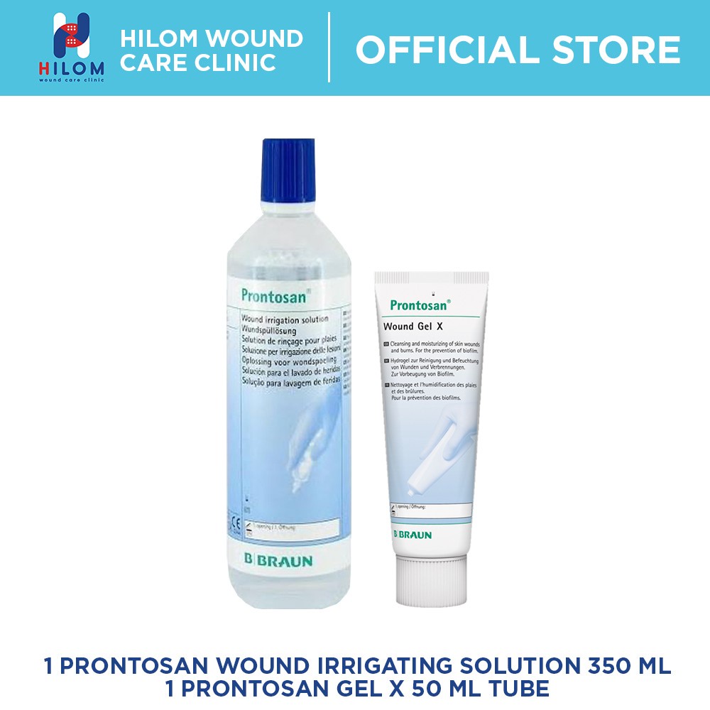 Ghy Prontosan Wound Irrigating Solution Ml And Prontosan Gel X