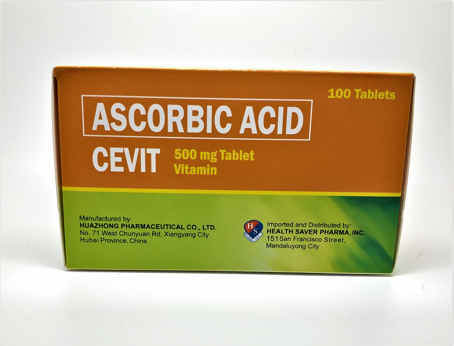 Ascorbic Acid Cevit Mg Tablets Fda Approved Lazada Ph