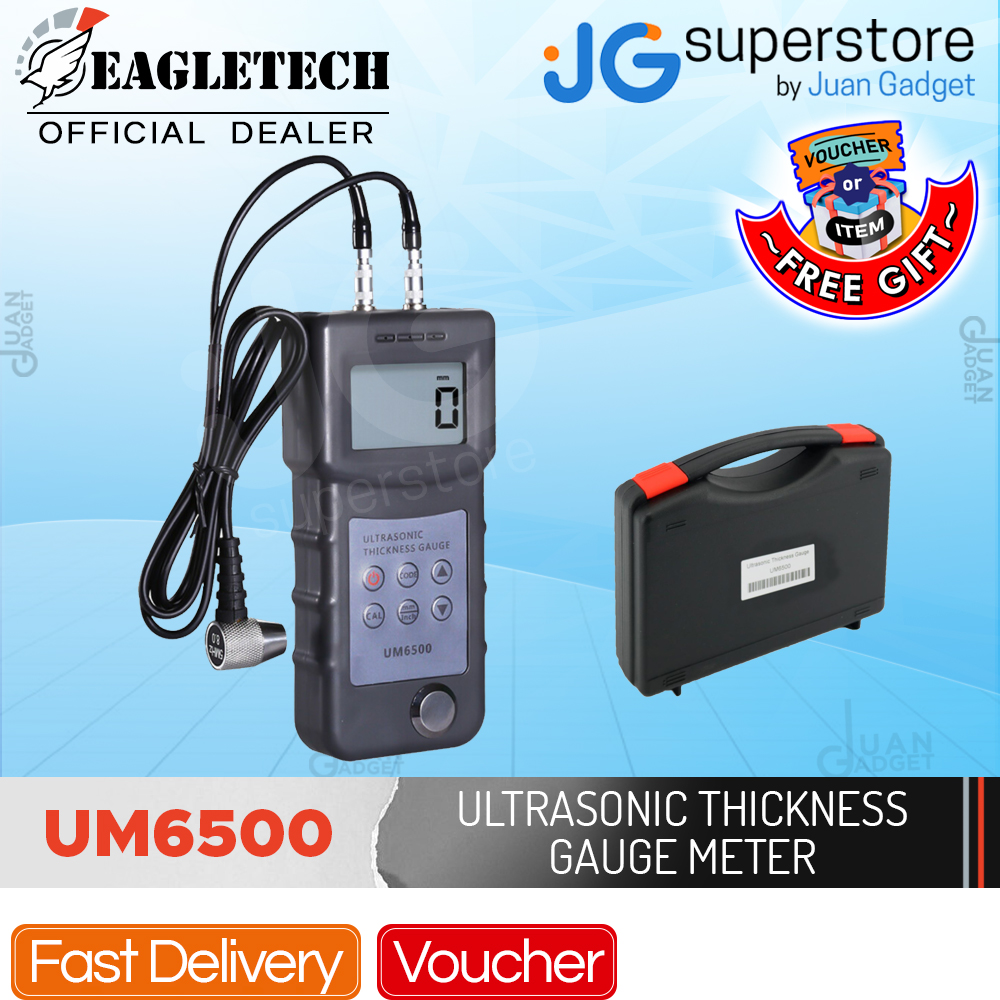 Eagletech Um Portable Digital Ultrasonic Thickness Gauge Meter