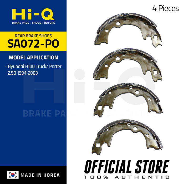 Hi Q Rear Brake Shoes For Hyundai H Grace Ssangyong Mb Istana