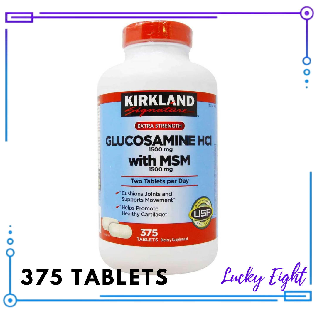 Kirkland Signature Glucosamine With Msm Tablets Lazada Ph