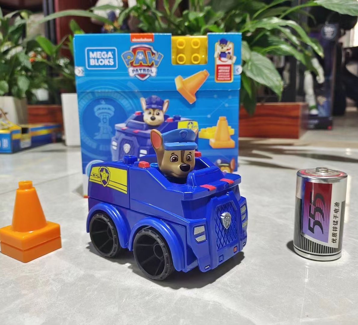 Mega Bloks Paw Patrol The Movie Rubble S City Construction Truck Chase