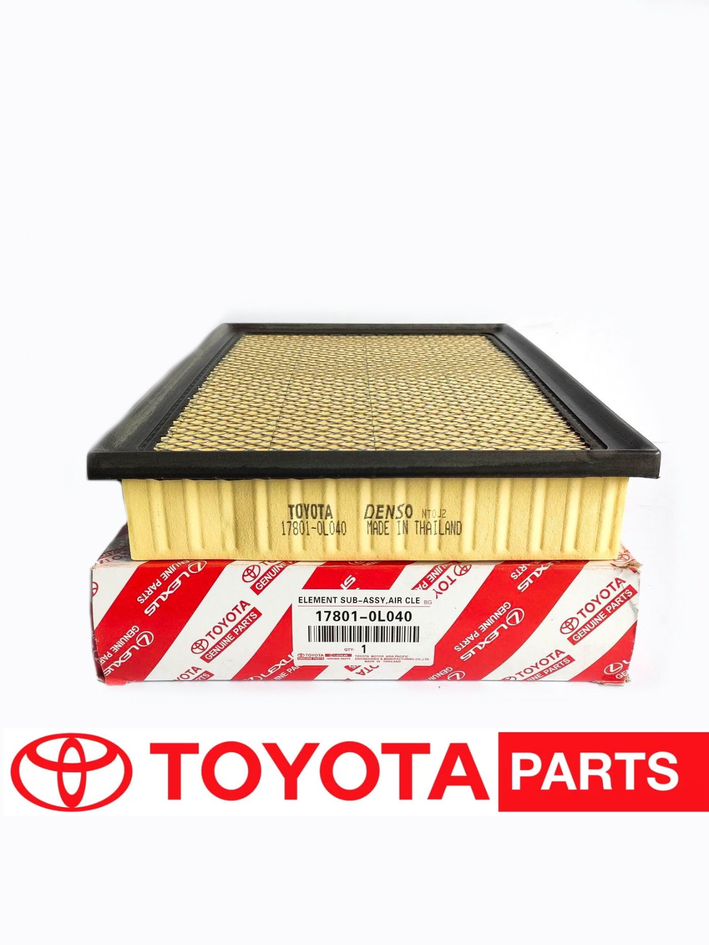 Air Filter Toyota Innova Fortuner Hilux 2016 2020 17801 0L040