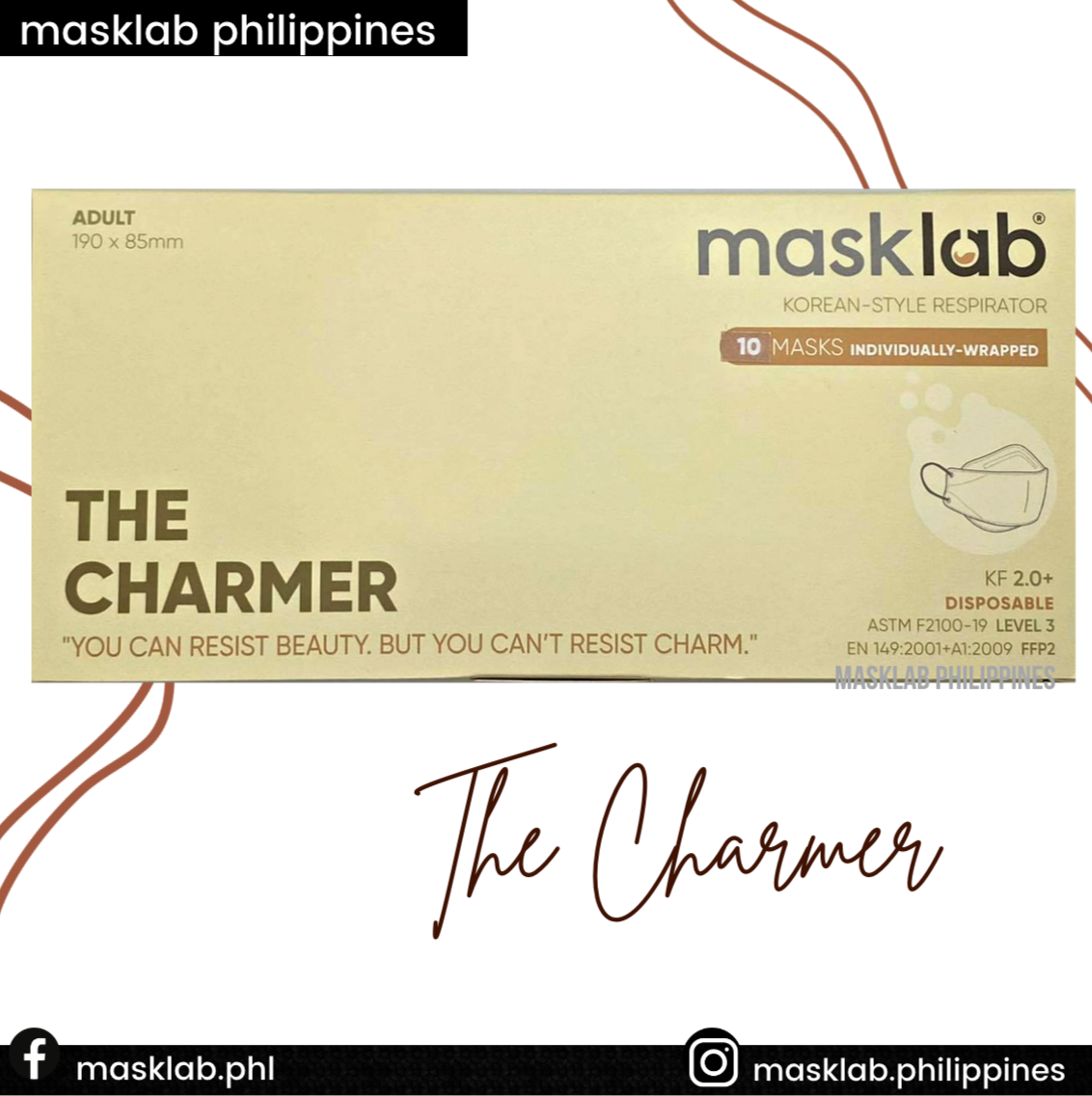 Masklab THE CHARMER IVORY BEIGE NUDE MINIMAL COLLECTION