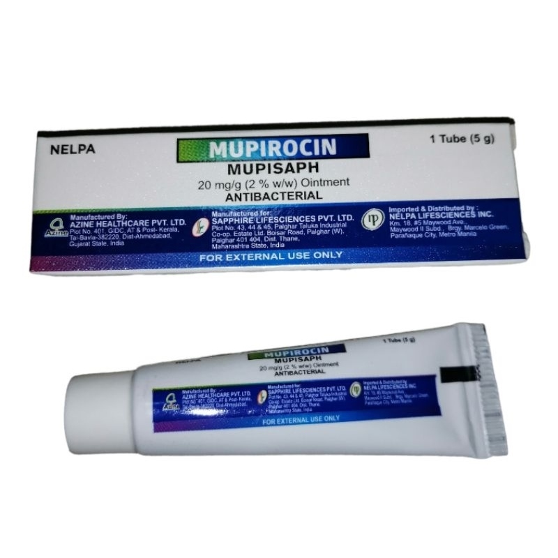 New Original Mupirocin Antibacterial Ointment 5g Lazada PH