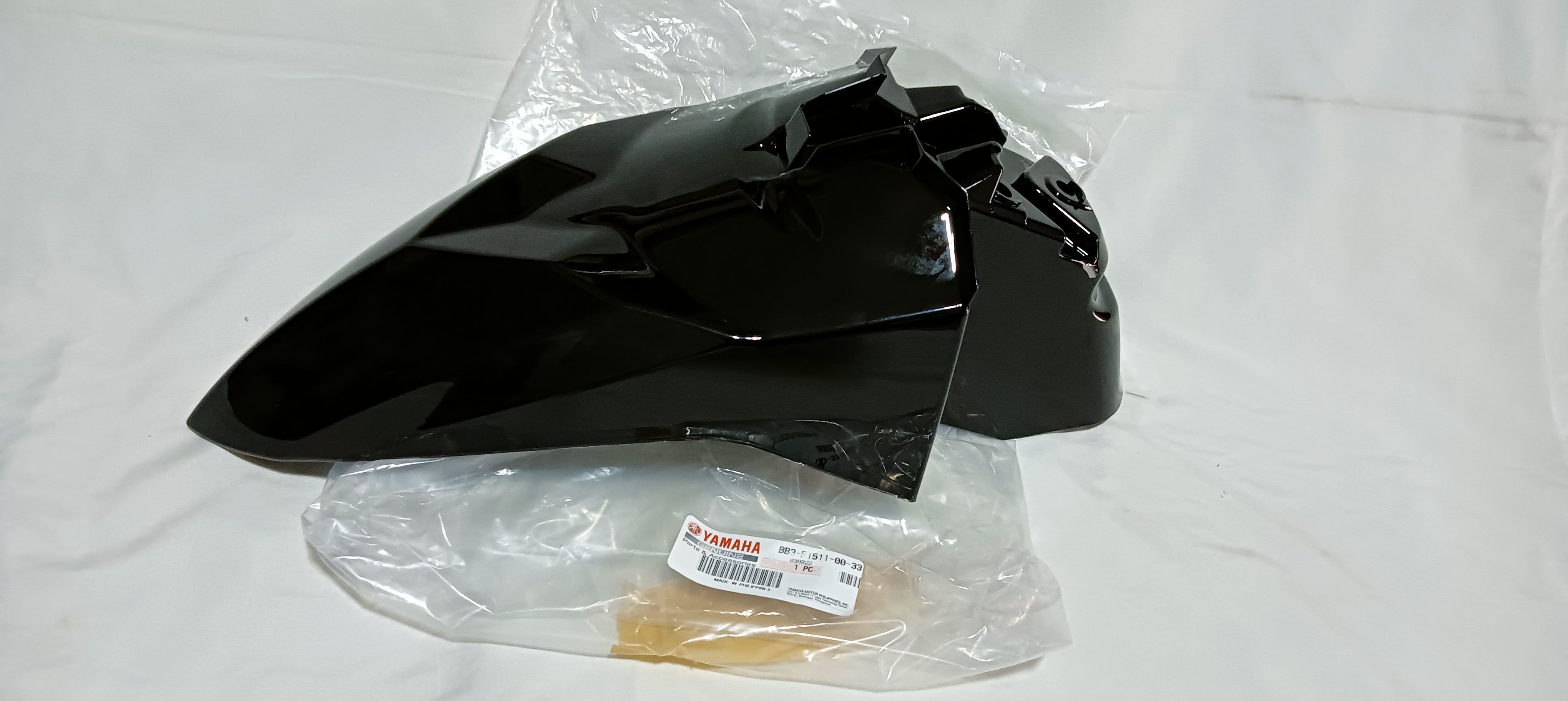 YAMAHA Original Front Fender For MIO I 125 M3 GLOSSY BLACK Tapalodo BB3