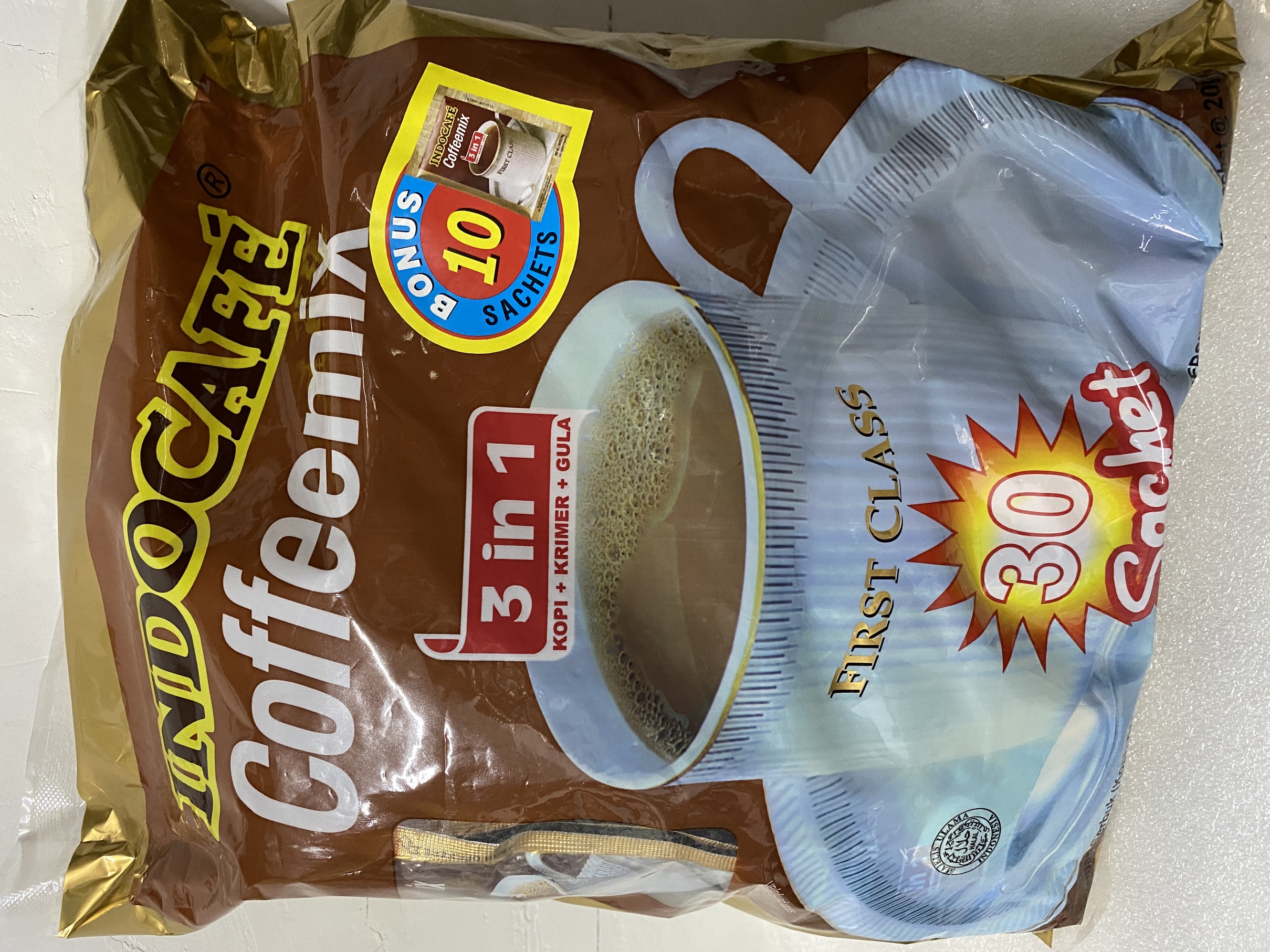 Indocafe Coffeemix In G Sachet Plus Bonus Sachet Halal