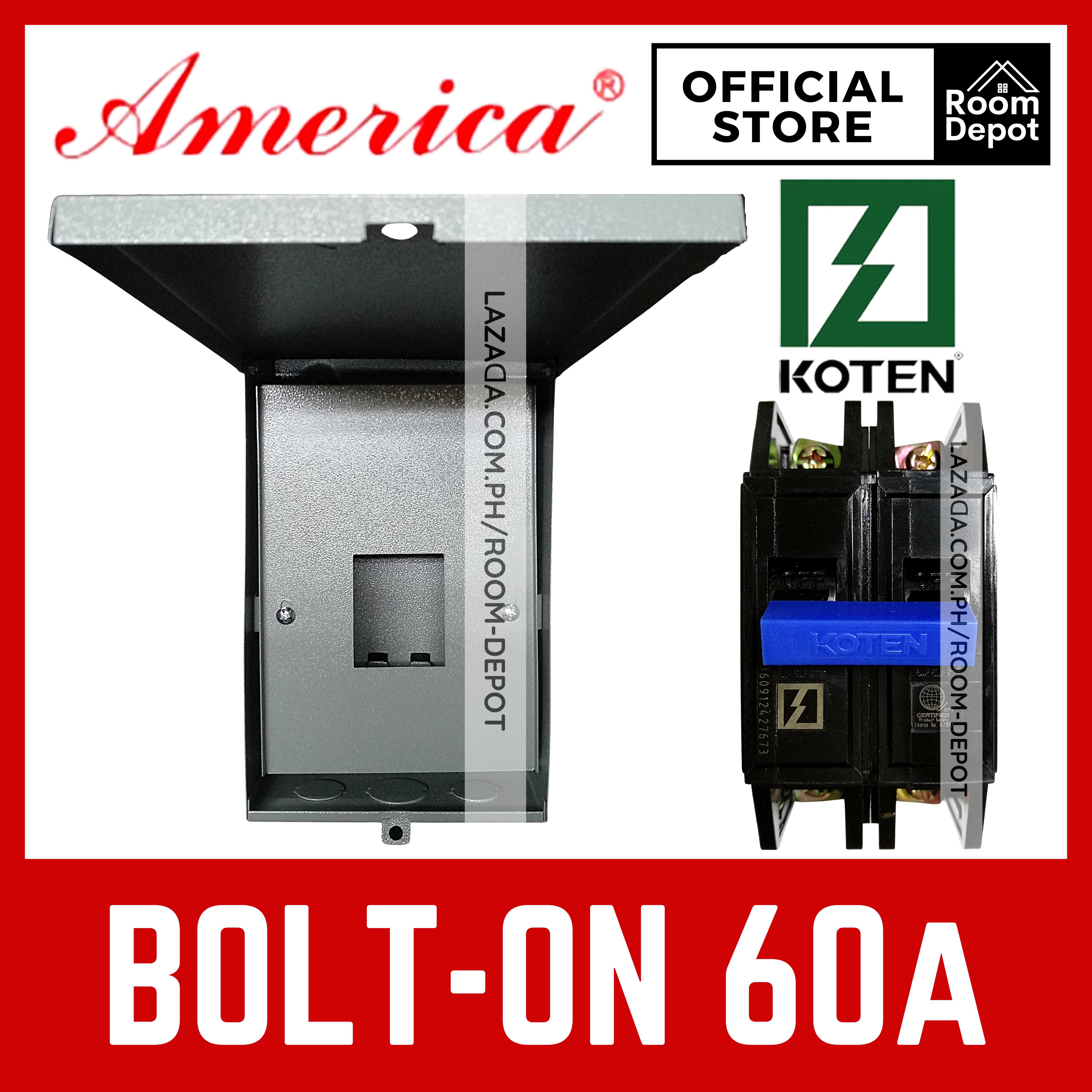 S E T America Nema R Bolt On Koten Circuit Breaker A A A