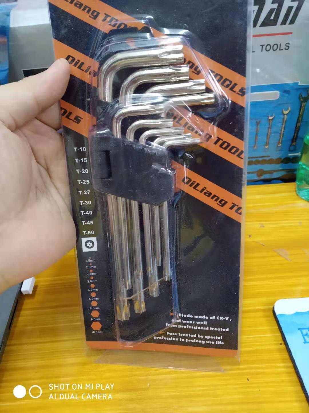 9 Piece Torx Allen Wrench Set Allen Screwdriver Lazada PH