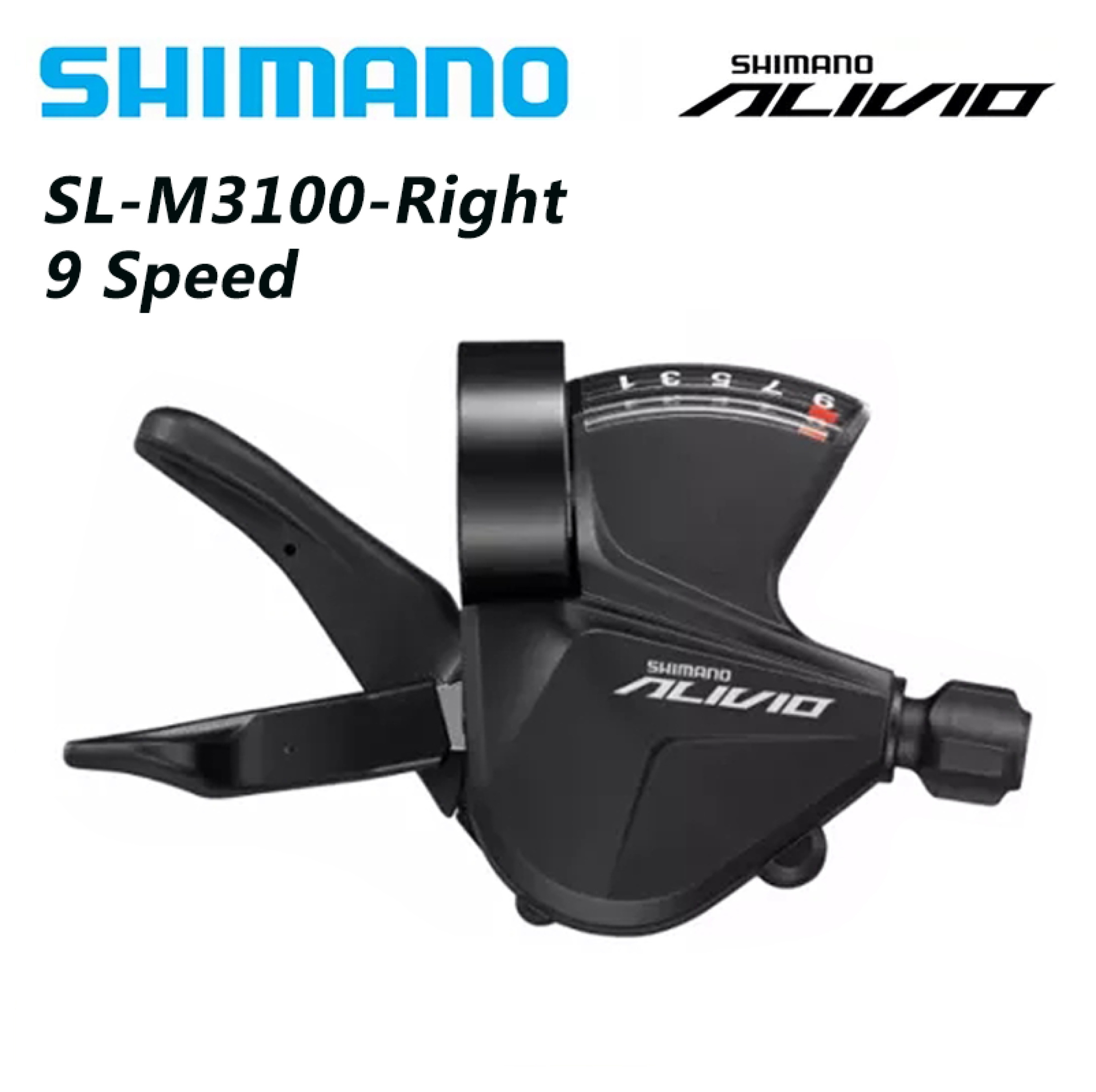 SHIMANO ALIVIO M3100 9V Groupset M3100 9 Speed Shifter REAR DERAILLEUR