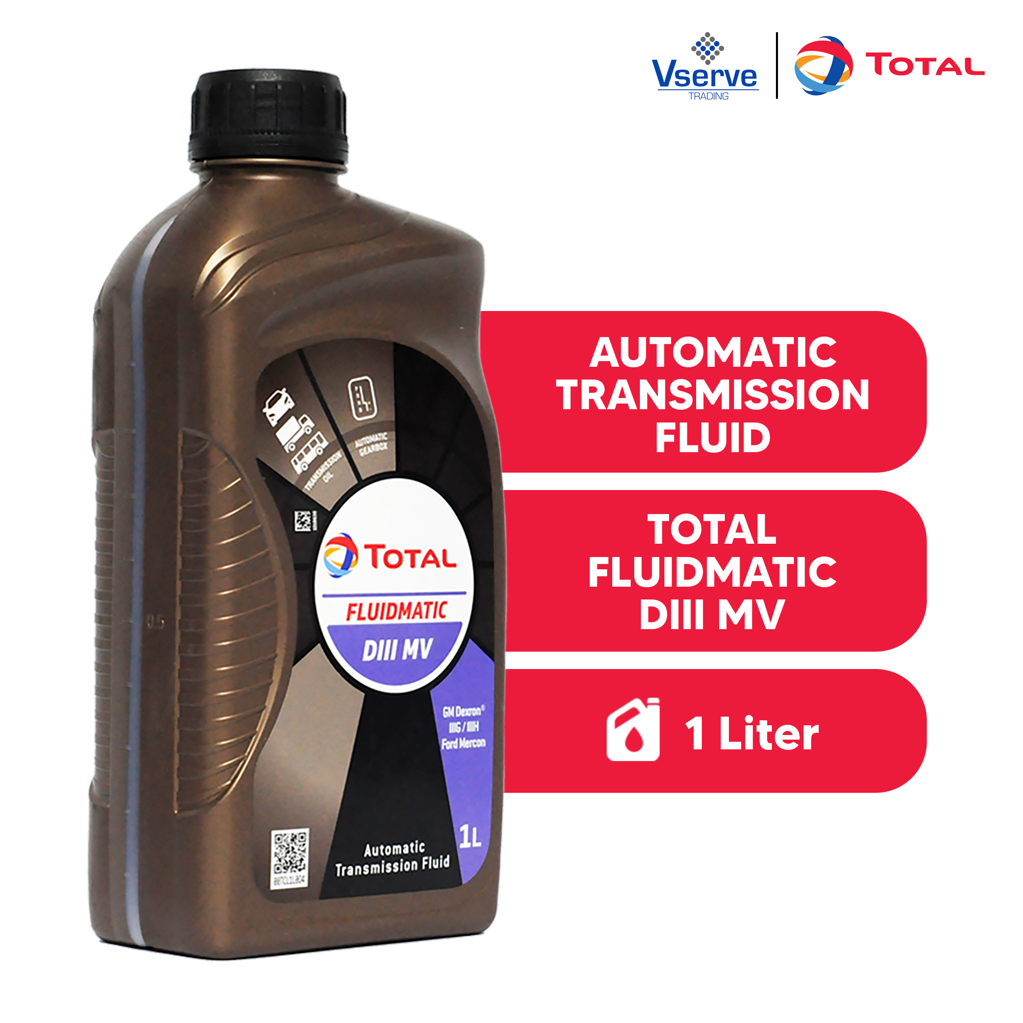 Total Fluidmatic DIII MV 1L Lazada PH