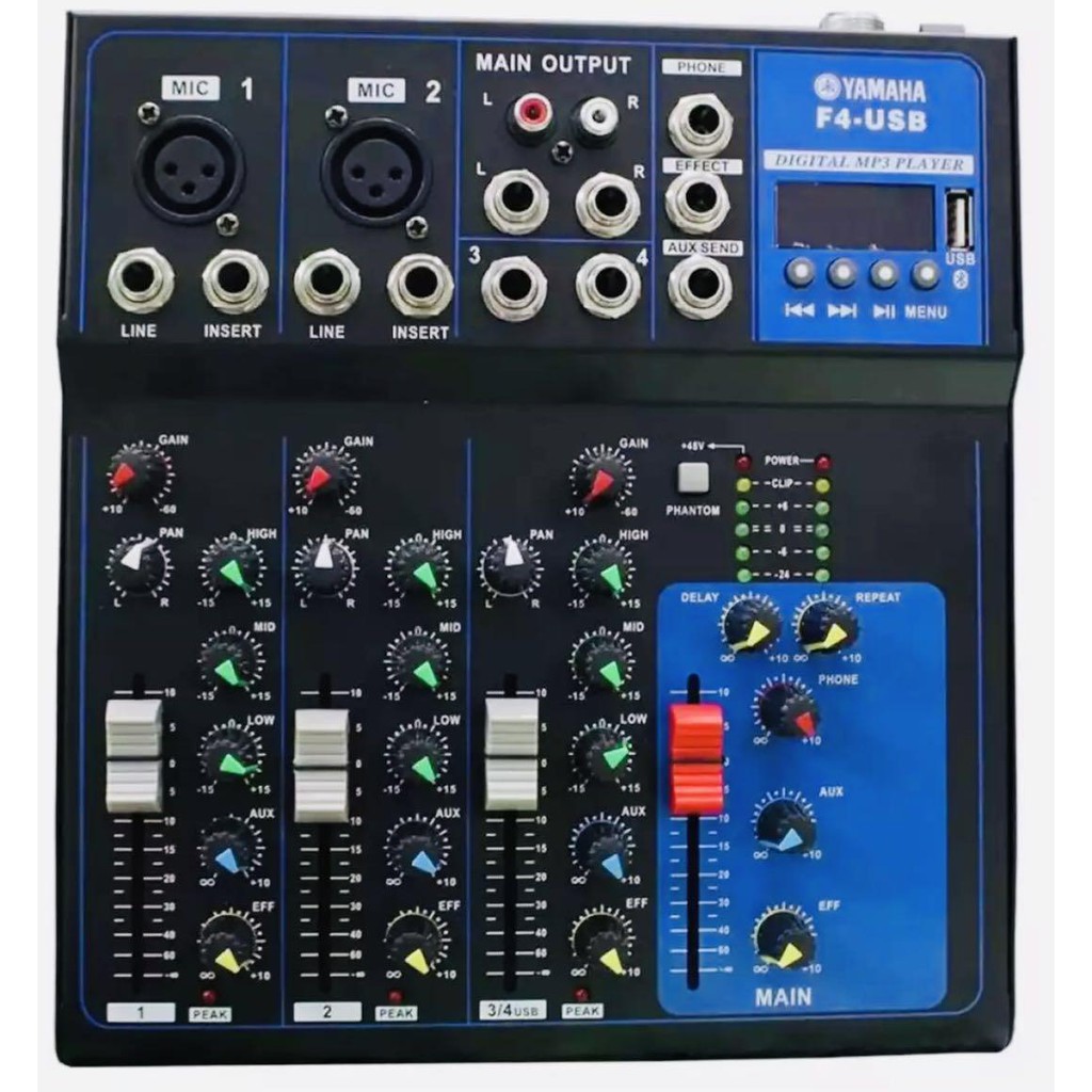 Yamaha F Usb Channel Mixer W Bluetooth Sound Mixer Lazada Ph