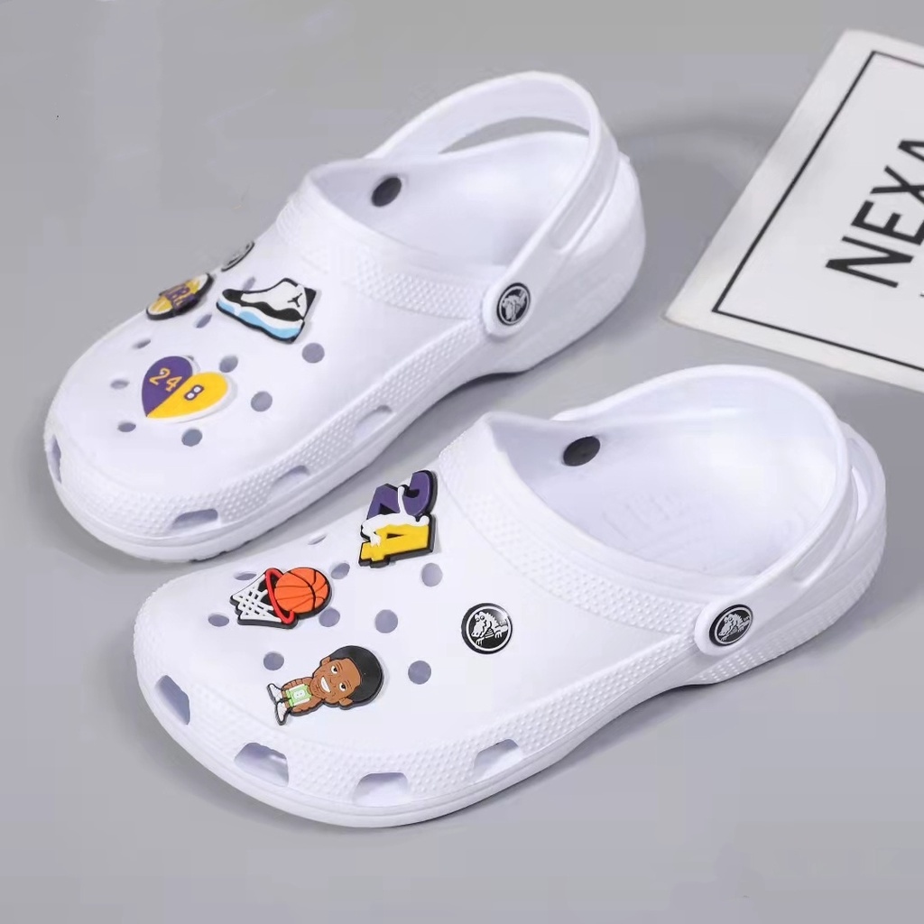 Crocs Classic Clog Sandals Bench Slippers For Men Nba Jibbits Star Kobe