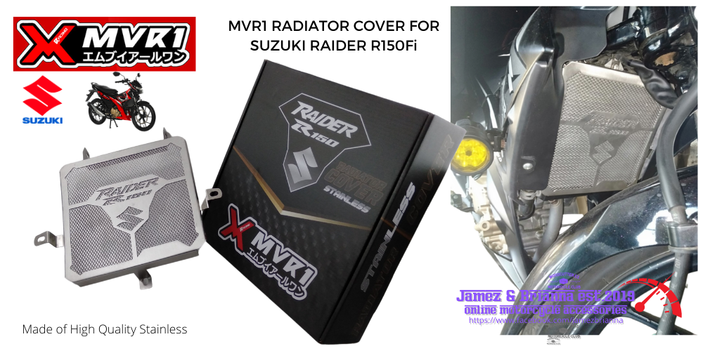 NEW ARRIVAL MVR1 Motorcycle Radiator Cover Exclusive For SUZUKI Raider