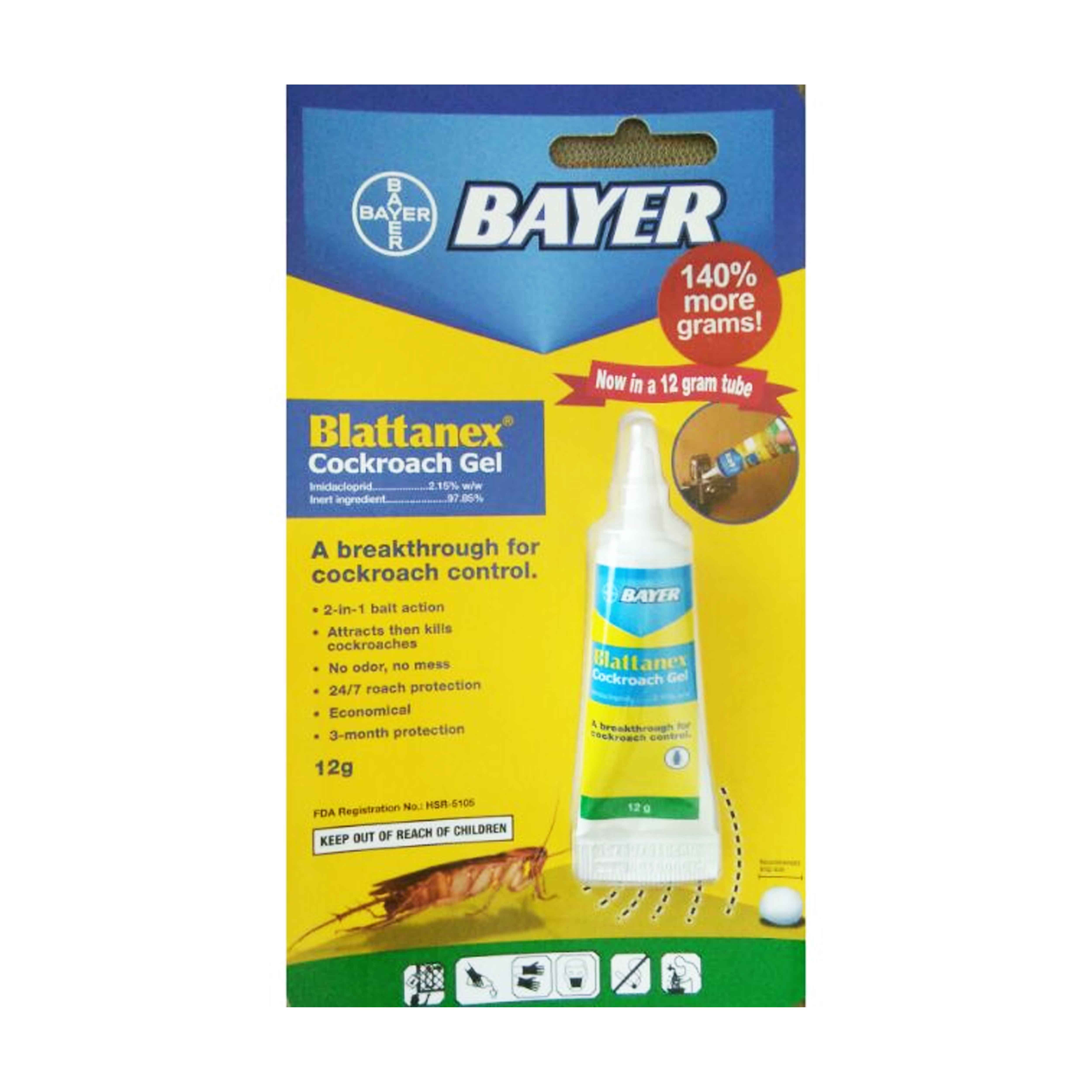 Bayer Blattanex Cockroach Killer Gel G Lazada Ph