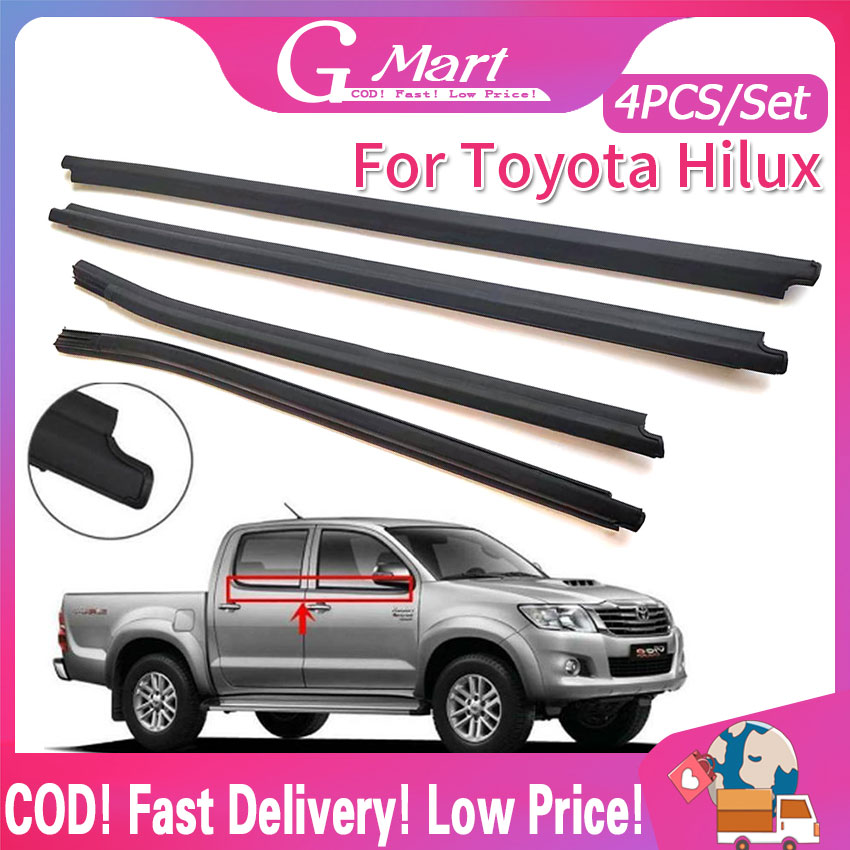 LazTop SellerToyota Hilux 2005 2015 WeatherstripFor Toyota Hilux 4