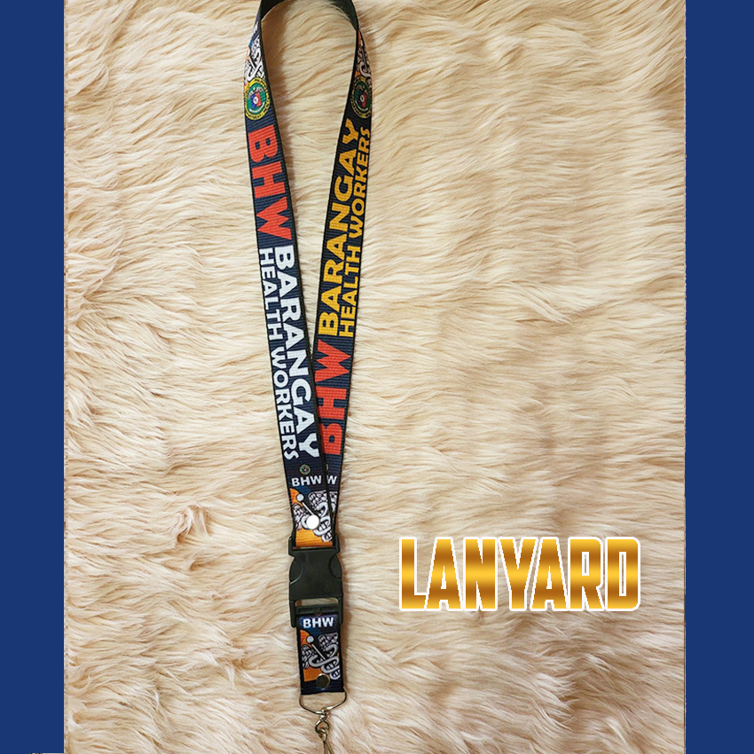 Bhw Barangay Health Workers Lanyard Id Lace Doh Key Id Holder