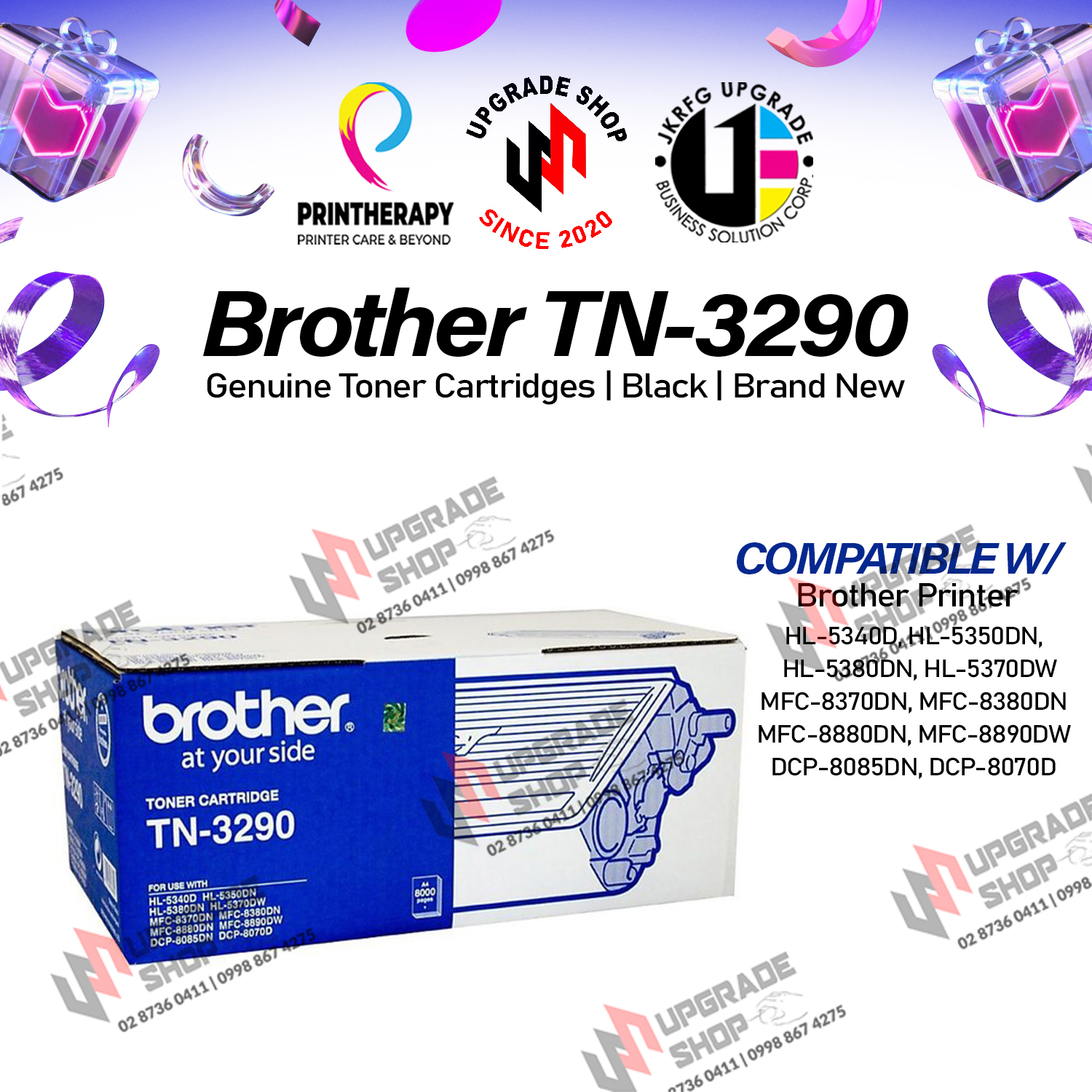 Brother Tn Original Laserjet Black Toner Cartridge Lazada Ph