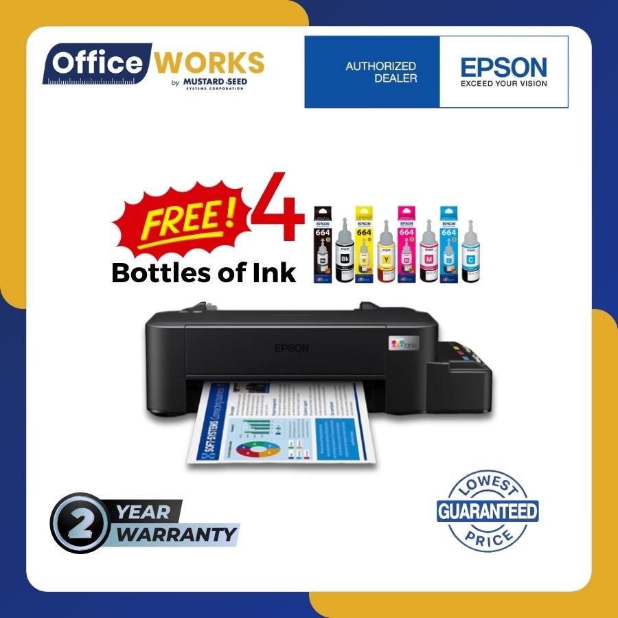 Epson Printer L121 Ink Tank Printer Single Function Printer Lazada PH