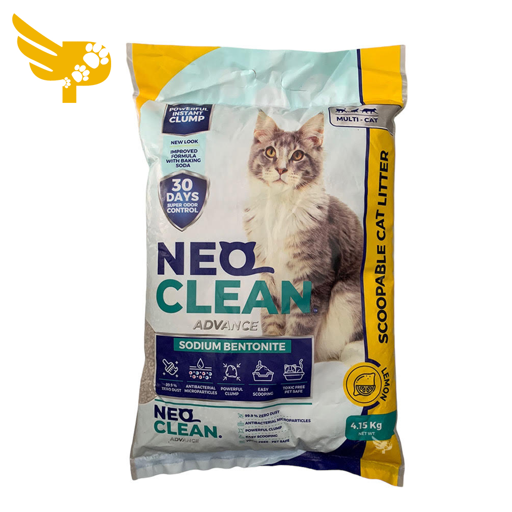 Neo Clean Advance Kg Sodium Bentonite Lemon Scent Clumping