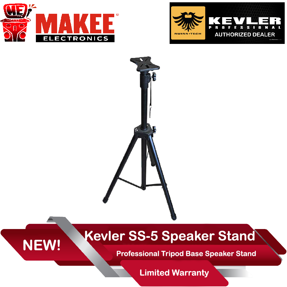 Kevler Ss Professional Tripod Base Speaker Stand Black Lazada Ph