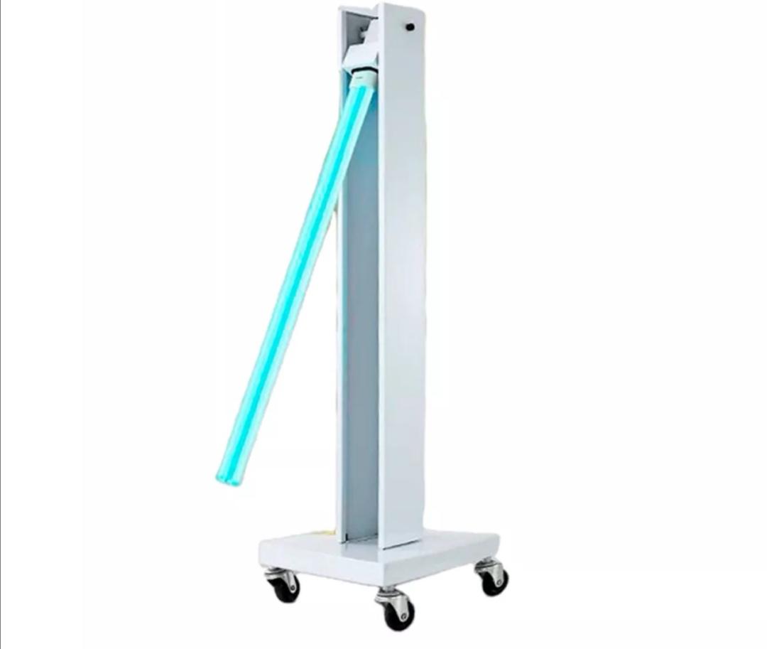 Uvc Disinfection Lamp Germicidal Uv Sterilizing Light With Trolley