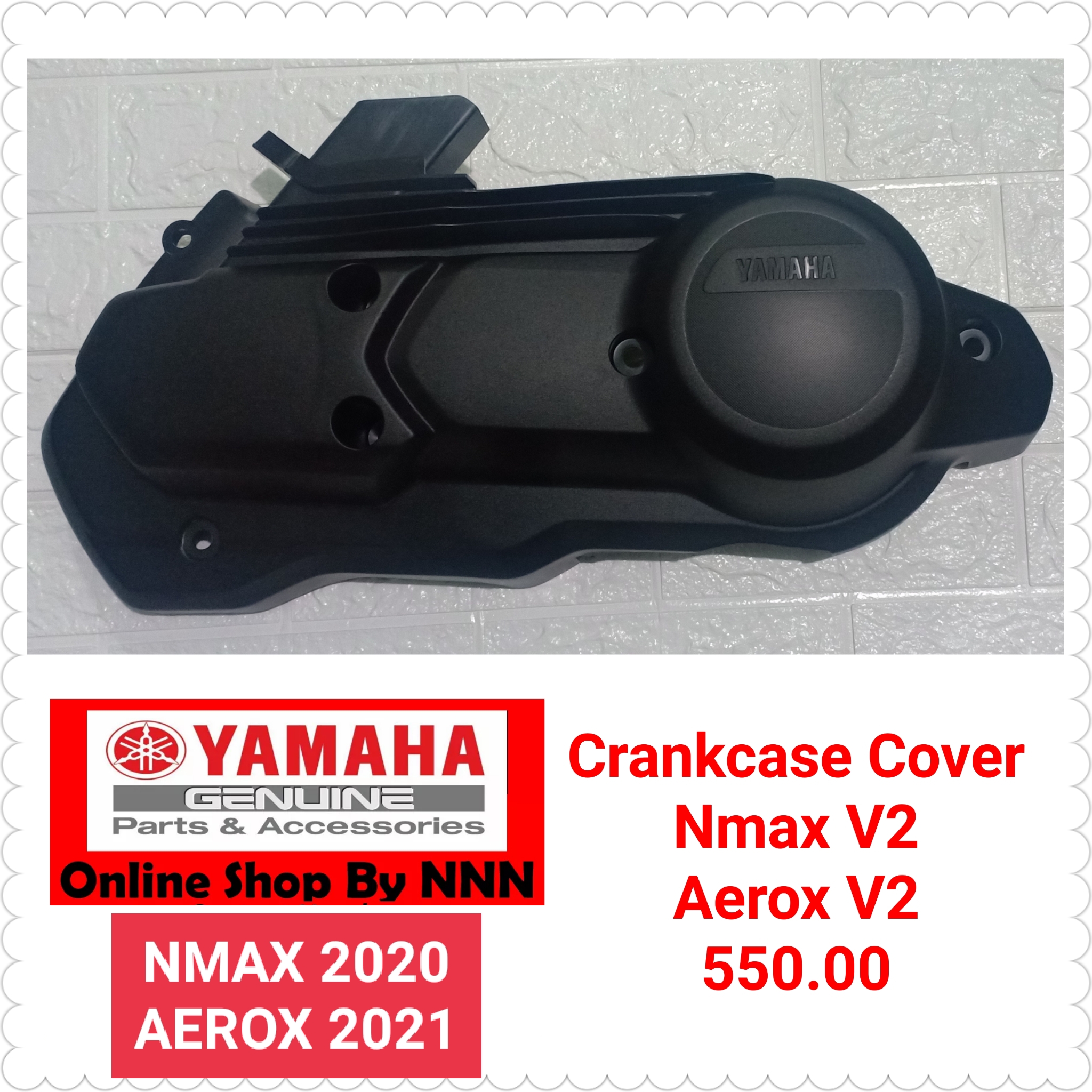 Crankcase Cover For Nmax V And Aerox V Yamaha Genuine Parts Lazada Ph