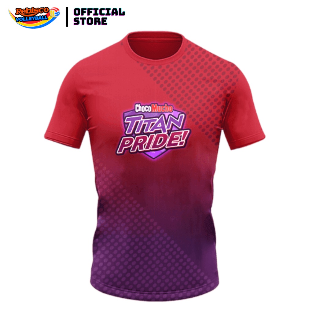 Choco Mucho Flying Titans Titan Pride Dri Fit Team Shirt Official