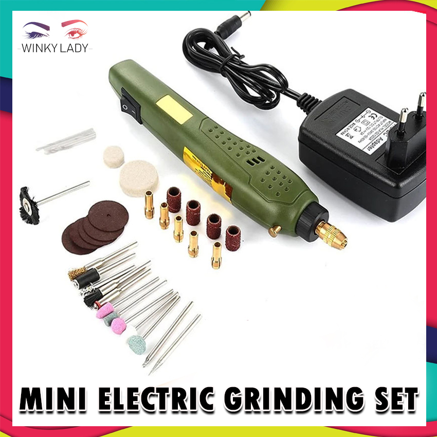 Professional Super Mini Electric Grinding Set V Dc Drill Grinder Tool