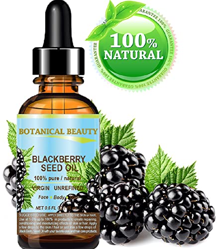 BLACKBERRY SEED OIL 100 Pure Natural Virgin Unrefined Cold Pressed