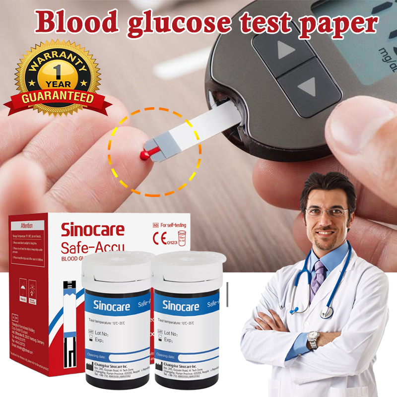 Best Selling Blood Glucose Meter Sugar Monitoring 50 Pcs Test Strips