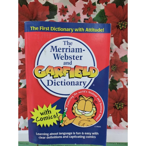 Agad Na Paghahatid The Merriam Webster And Garfield Dictionary With