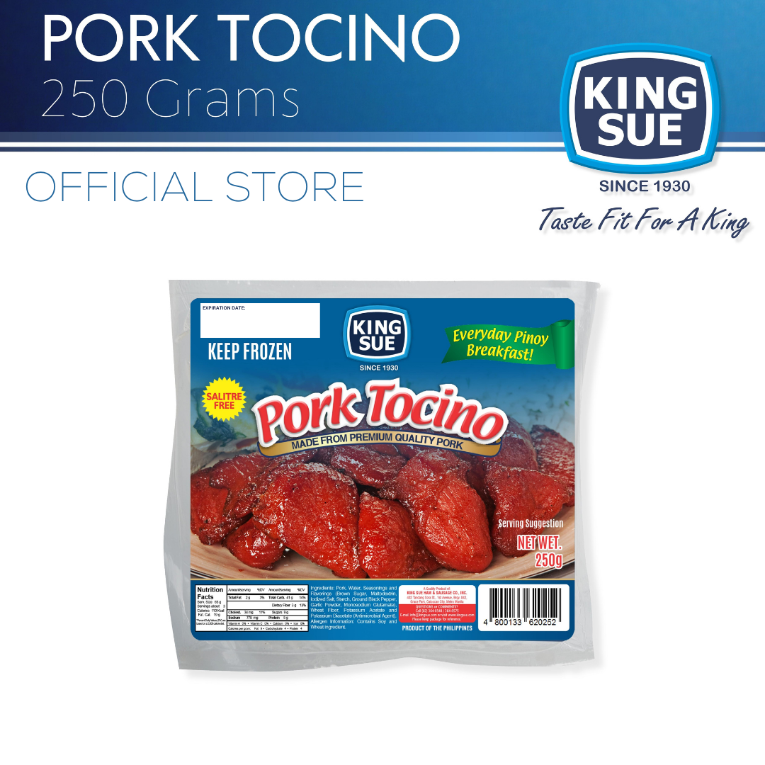 King Sue Pork Tocino Grams Lazada Ph