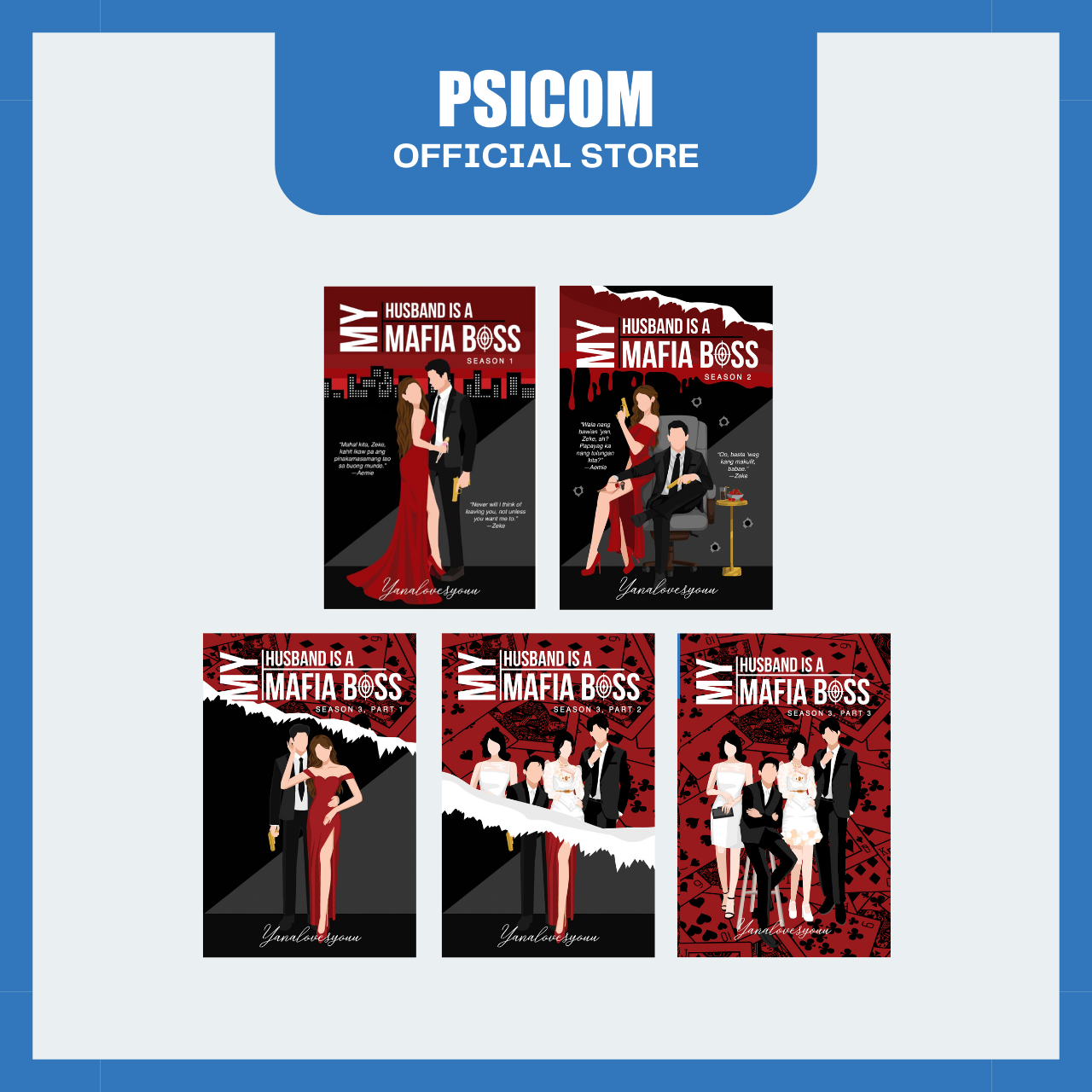 Psicom Bundle My Husband Is A Mafia Boss Complete Set By