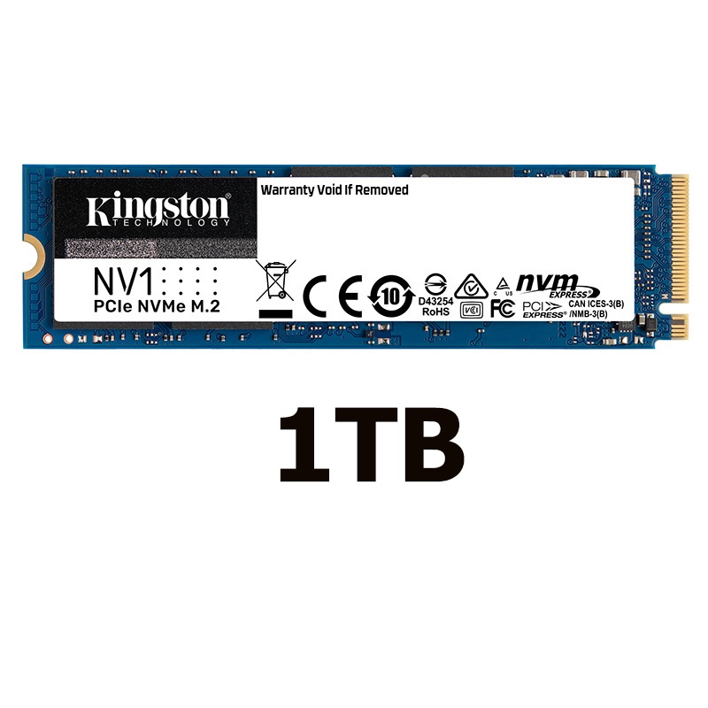 Kingston NV1 M 2 Nvme SSD 250GB 500GB 1TB PcIe 2280 Solid State Hard