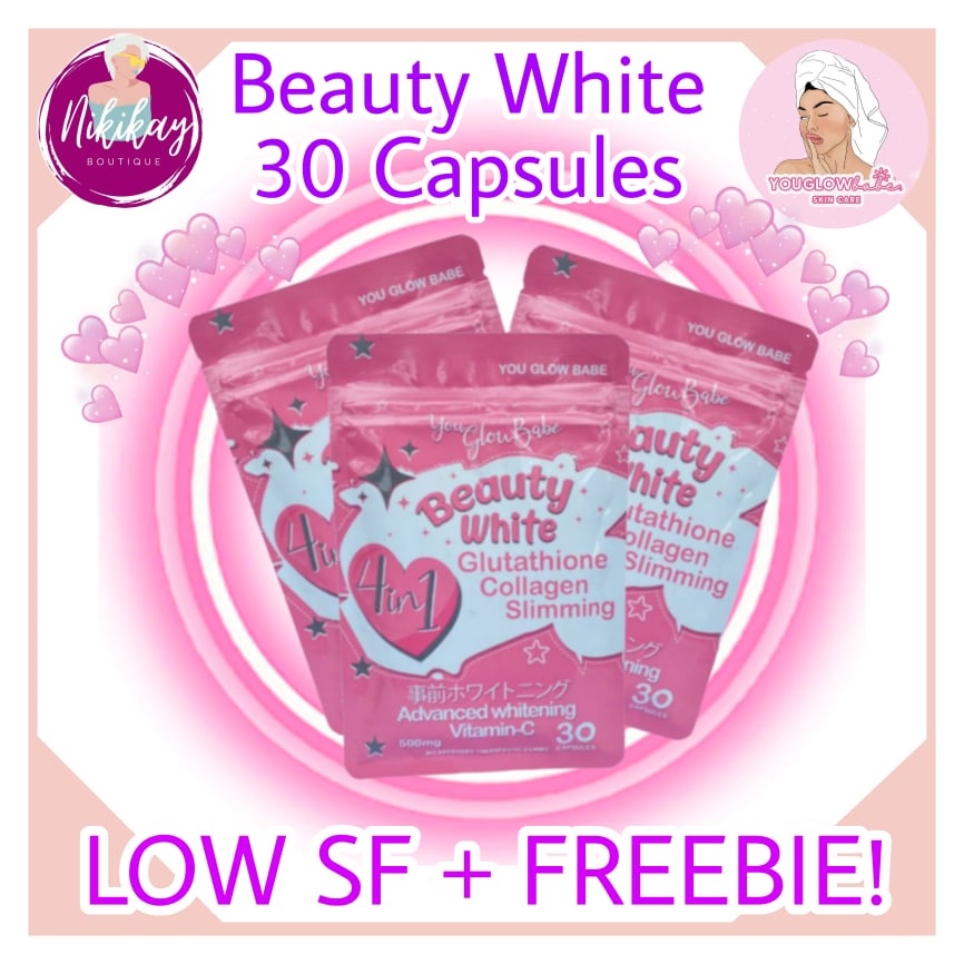 You Glow Babe Bestseller Beauty White Capsules Pure Gluta Glutathione