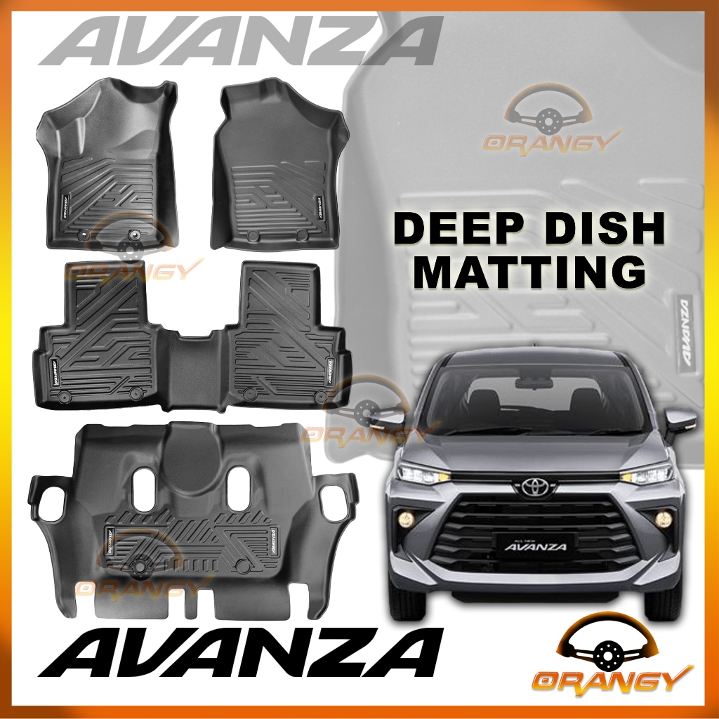 Toyota Avanza To Oem Tpe Excellent Deep Dish Matting