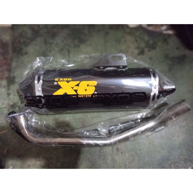 Exos Pipe Silent Pipe X6 For Click Smash Fury Aerox V1 V2 Lazada PH