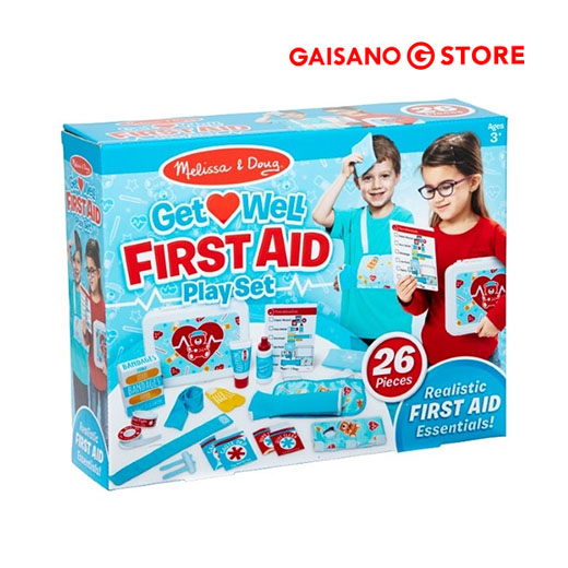 Melissa Doug Get Well First Aid Kit Play Set Lazada PH