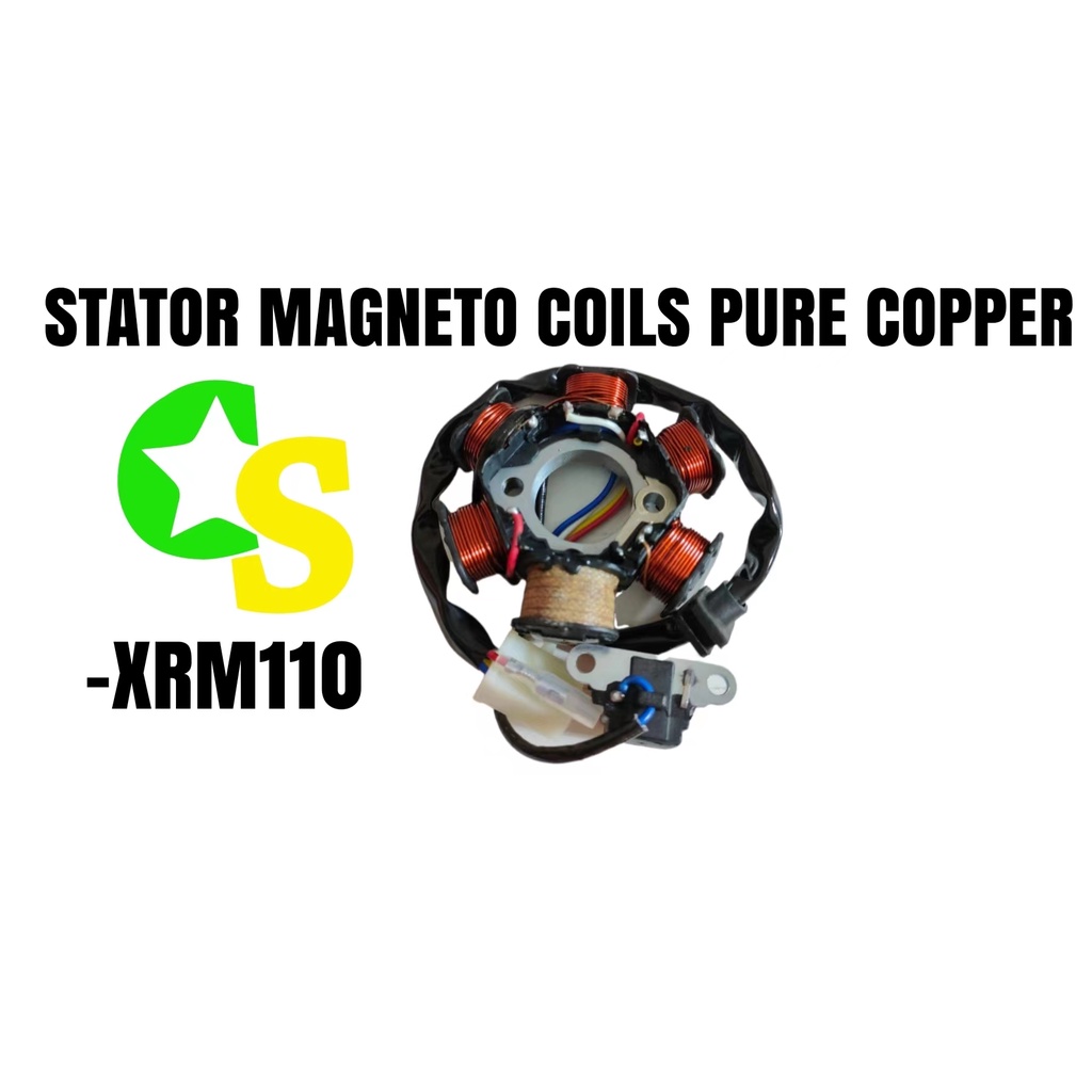 Motorcycle Parts Stator Magneto Coils Pure Copper For Xrm Wave