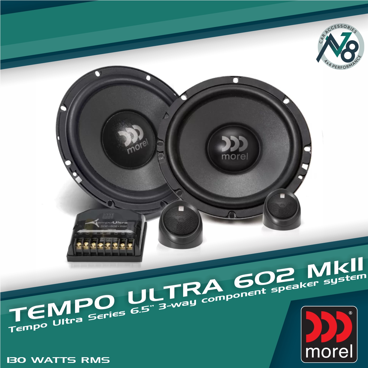 Morel Tempo Ultra 602 MKII Tempo Ultra Series 6 5 Component Speaker