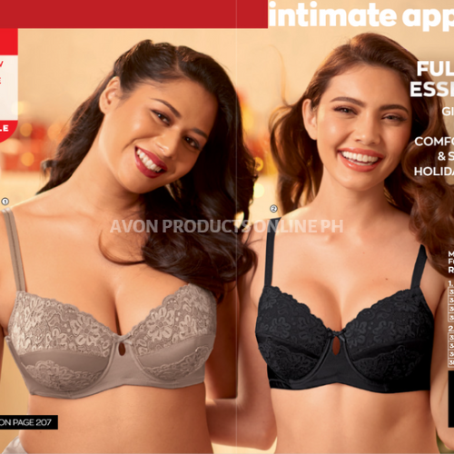 Avon Bra Marinella Underwire Lace Bra Available In Black And Nude