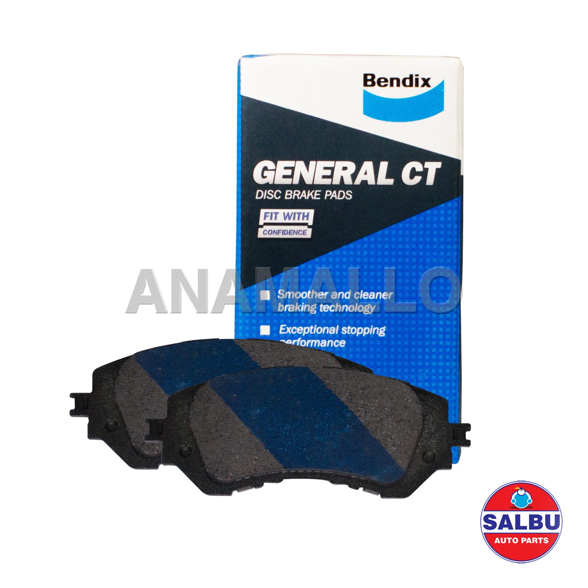 Bendix Front Brake Pads DB2261 GCT ZD For Toyota Vios 2013 2018