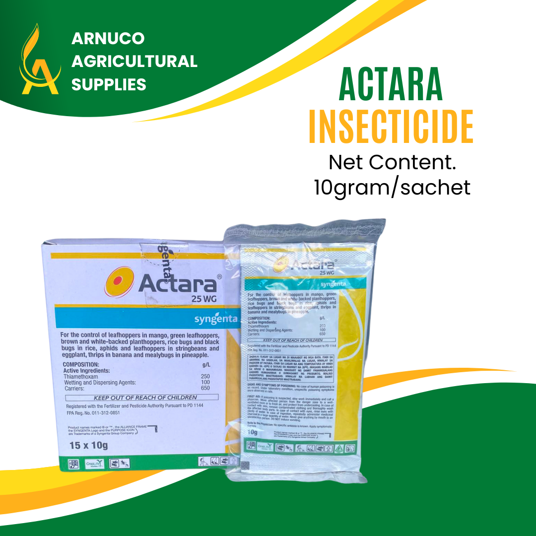 Actara Wg Insecticide Thiamethoxam Gram Sachet Lazada Ph