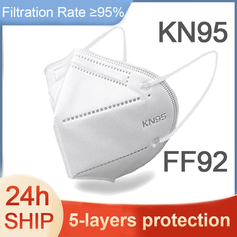 Pcs Pcs Kn Mask Safety Dust Layers Ffp Fda Respirator